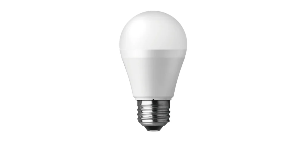 普通球型LED　60W電球色